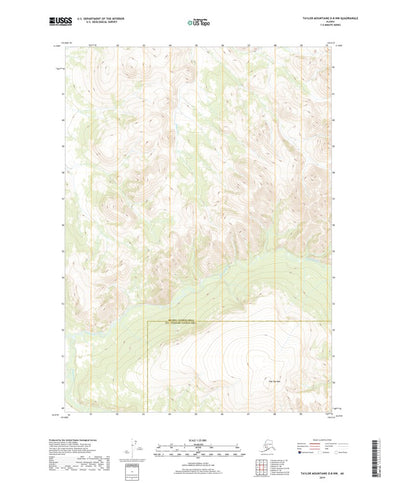 Taylor Mountains D-8 NW, AK (2019, 25000-Scale) Preview 1