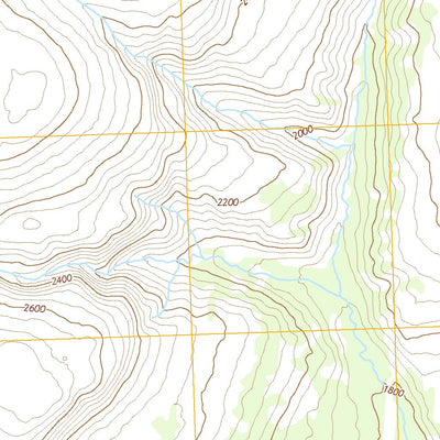 Talkeetna Mountains C-5 NE, AK (2016, 25000-Scale) Preview 3