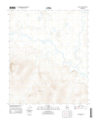Teller B-2 NW, AK (2014, 25000-Scale) Preview 1