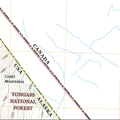 Taku River B-5 OE E SW, AK (2017, 25000-Scale) Preview 3