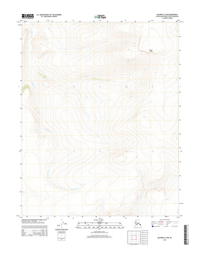 Selawik A-2 SW, AK (2014, 25000-Scale) Preview 1