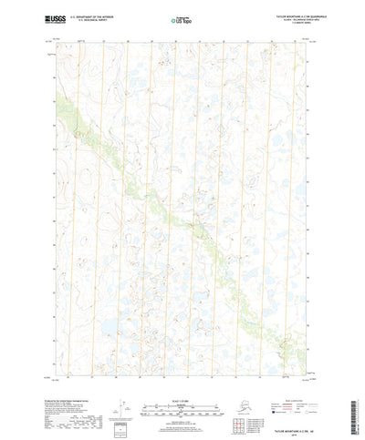 Taylor Mountains A-2 SW, AK (2019, 25000-Scale) Preview 1