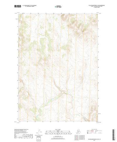 Taylor Mountains B-3 SW, AK (2019, 25000-Scale) Preview 1