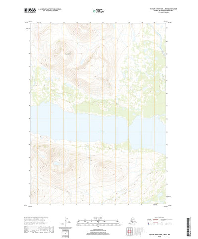 Taylor Mountains A-8 SE, AK (2019, 25000-Scale) Preview 1