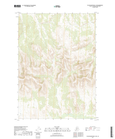 Taylor Mountains C-2 NE, AK (2019, 25000-Scale) Preview 1