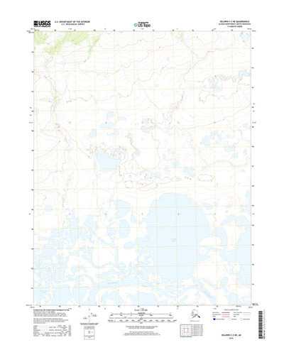 Selawik C-3 NE, AK (2016, 25000-Scale) Preview 1