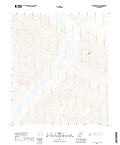 Table Mountain D-5 SE, AK (2018, 25000-Scale) Preview 1