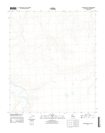 Utukok River C-4 SW, AK (2014, 25000-Scale) Preview 1