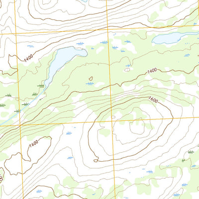 Talkeetna Mountains D-6 NW, AK (2016, 25000-Scale) Preview 2