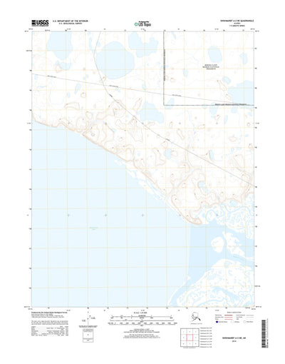 Shishmaref A-2 NE, AK (2014, 25000-Scale) Preview 1