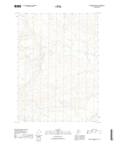 Taylor Mountains B-7 SE, AK (2019, 25000-Scale) Preview 1