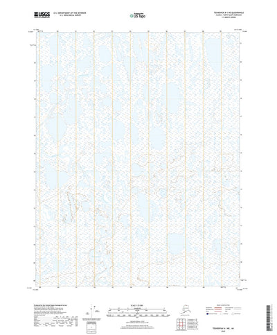Teshekpuk B-1 NE, AK (2020, 25000-Scale) Preview 1