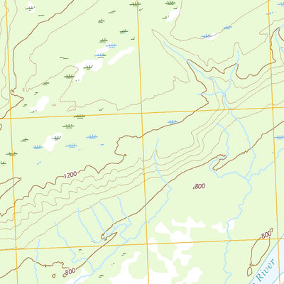 Talkeetna Mountains D-6 SE, AK (2016, 25000-Scale) Preview 2