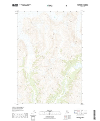 Taku River B-5 SW, AK (2017, 25000-Scale) Preview 1