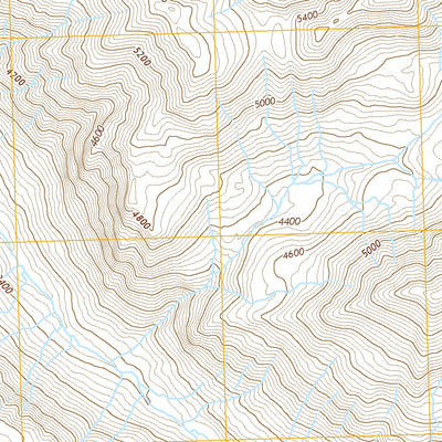 Talkeetna Mountains B-4 SW, AK (2016, 25000-Scale) Preview 3