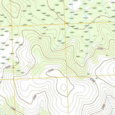 Tanacross B-6 NE, AK (2016, 25000-Scale) Preview 2