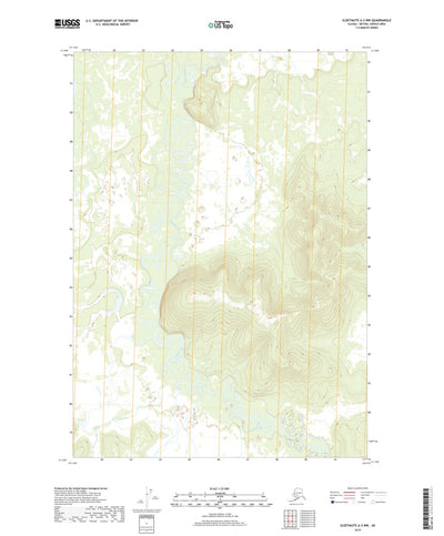 Sleetmute A-3 NW, AK (2019, 25000-Scale) Preview 1