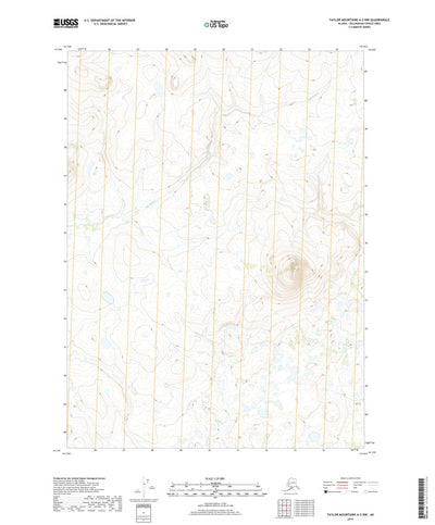 Taylor Mountains A-2 NW, AK (2019, 25000-Scale) Preview 1