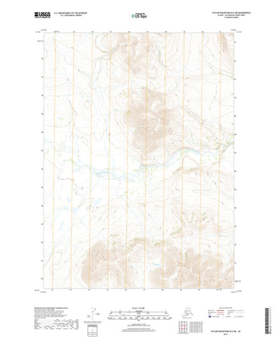 Taylor Mountains B-6 SW, AK (2019, 25000-Scale) Preview 1