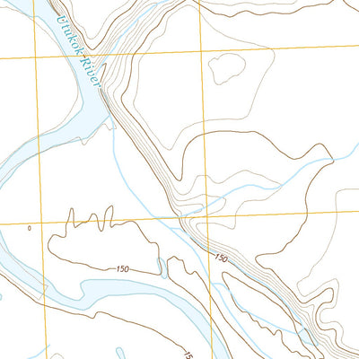 Utukok River D-4 SW, AK (2014, 25000-Scale) Preview 3