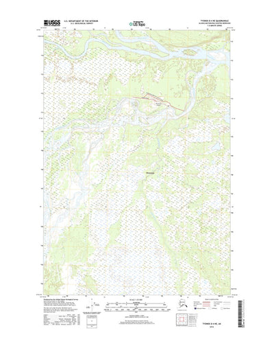 Tyonek D-4 NE, AK (2016, 25000-Scale) Preview 1