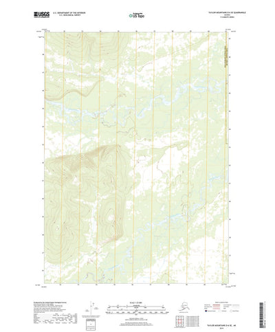 Taylor Mountains D-6 SE, AK (2019, 25000-Scale) Preview 1