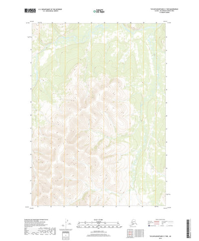 Taylor Mountains C-7 NW, AK (2019, 25000-Scale) Preview 1