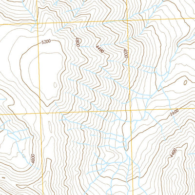Talkeetna Mountains B-5 SE, AK (2016, 25000-Scale) Preview 2