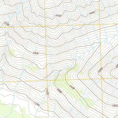 Talkeetna Mountains B-5 SE, AK (2016, 25000-Scale) Preview 3