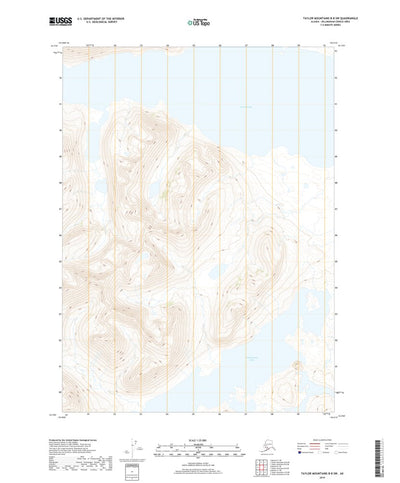 Taylor Mountains B-8 SW, AK (2019, 25000-Scale) Preview 1