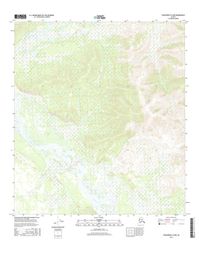 Tanacross C-6 NW, AK (2016, 25000-Scale) Preview 1
