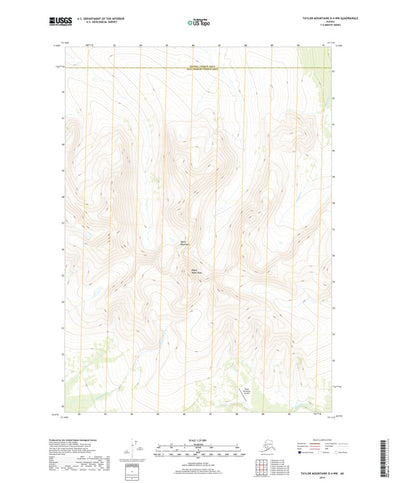 Taylor Mountains D-4 NW, AK (2019, 25000-Scale) Preview 1