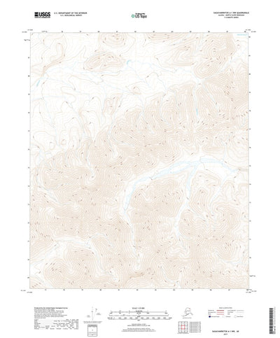 Sagavanirktok A-1 NW, AK (2017, 25000-Scale) Preview 1