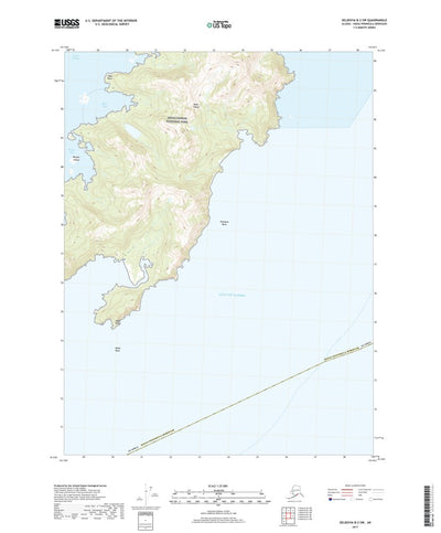 Seldovia B-2 SW, AK (2017, 25000-Scale) Preview 1