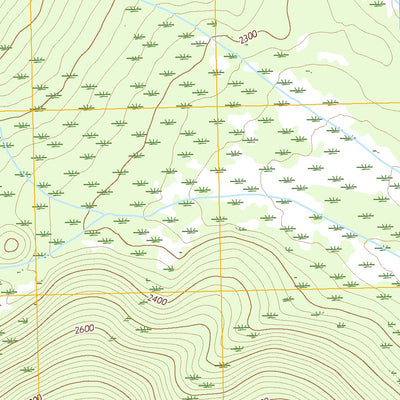 Tanacross B-3 SW, AK (2016, 25000-Scale) Preview 2