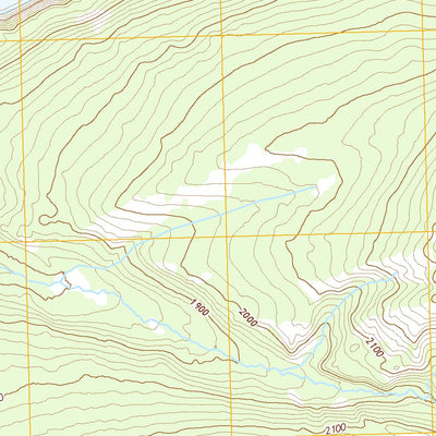 Talkeetna Mountains D-4 SE, AK (2016, 25000-Scale) Preview 2
