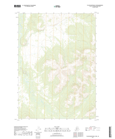 Taylor Mountains C-5 NW, AK (2019, 25000-Scale) Preview 1