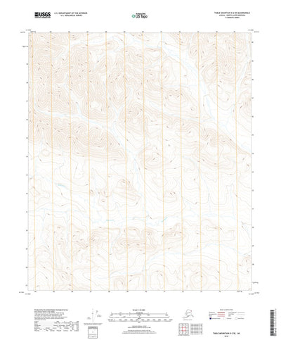 Table Mountain D-2 SE, AK (2018, 25000-Scale) Preview 1