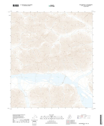 Sagavanirktok A-1 SW, AK (2017, 25000-Scale) Preview 1