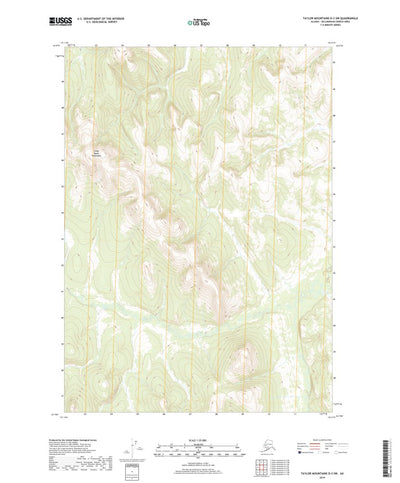 Taylor Mountains D-3 SW, AK (2019, 25000-Scale) Preview 1