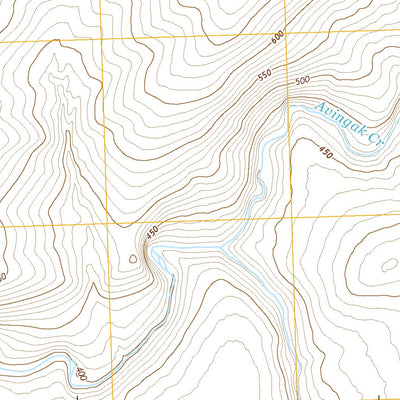 Utukok River B-4 NE, AK (2016, 25000-Scale) Preview 3