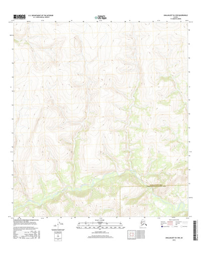 Unalakleet B-4 SW, AK (2016, 25000-Scale) Preview 1