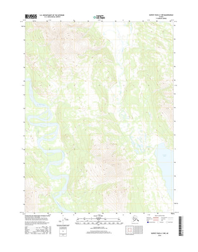 Survey Pass A-1 NW, AK (2016, 25000-Scale) Preview 1