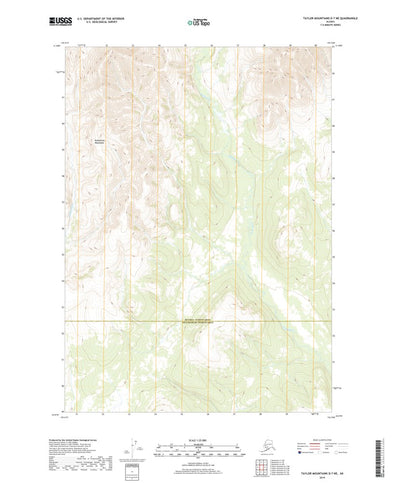 Taylor Mountains D-7 NE, AK (2019, 25000-Scale) Preview 1