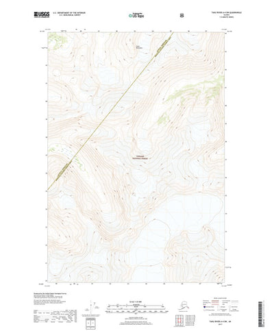 Taku River A-4 SW, AK (2017, 25000-Scale) Preview 1