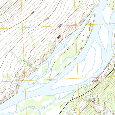 Talkeetna Mountains C-6 NW, AK (2016, 25000-Scale) Preview 2