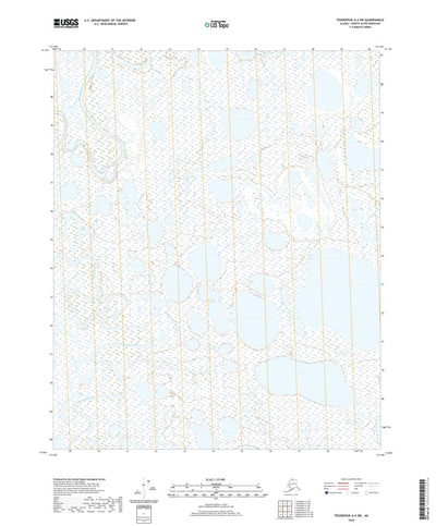 Teshekpuk A-4 SW, AK (2020, 25000-Scale) Preview 1