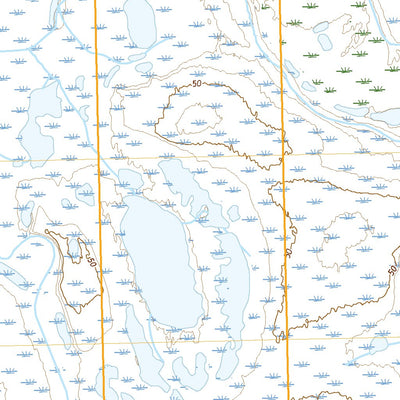 Teshekpuk B-3 NE, AK (2020, 25000-Scale) Preview 2