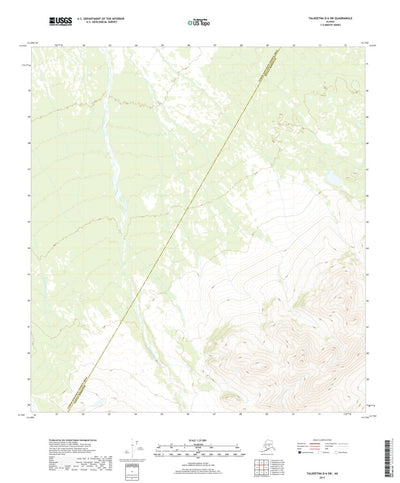 Talkeetna D-6 SW, AK (2017, 25000-Scale) Preview 1
