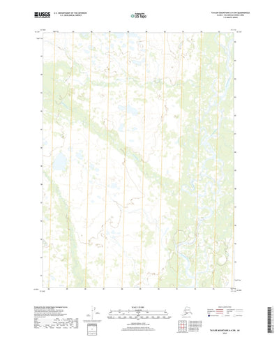 Taylor Mountains A-4 SW, AK (2019, 25000-Scale) Preview 1
